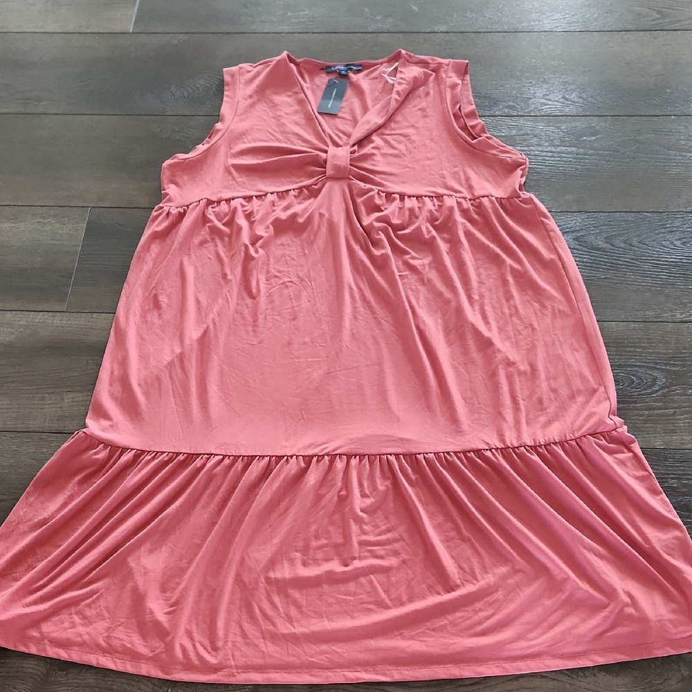 Tommy Hilfiger Coral Pink Womens Dress